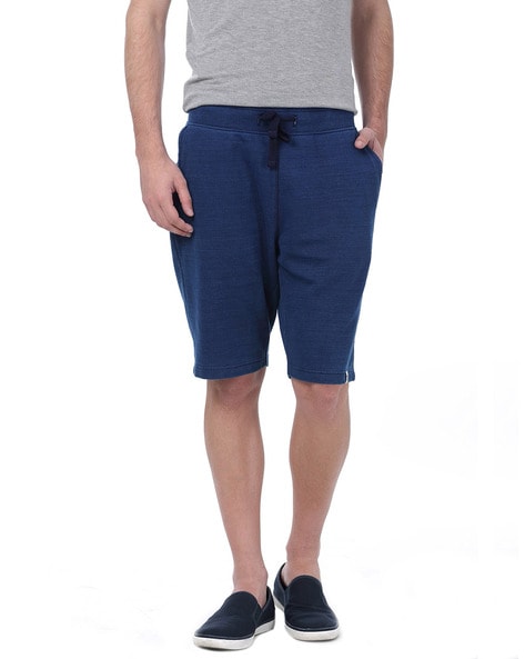 Basics Solid Regular Fit Shorts