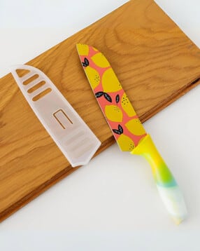 Printed Stainless Steel Chef Knife with Cover