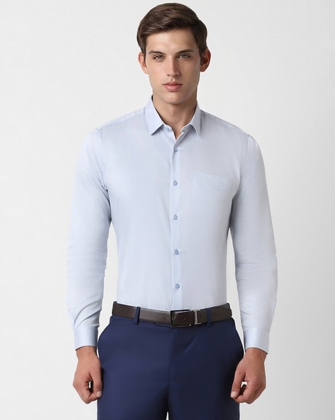 Peter England Men Slim Fit Shirt