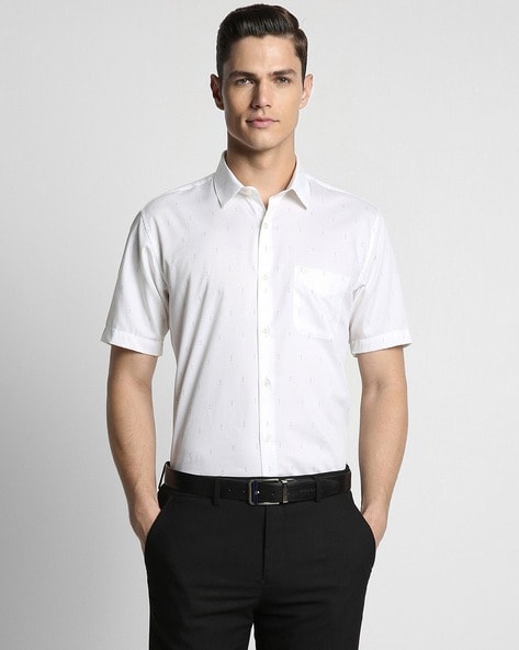 Peter England Men Slim Fit Shirt