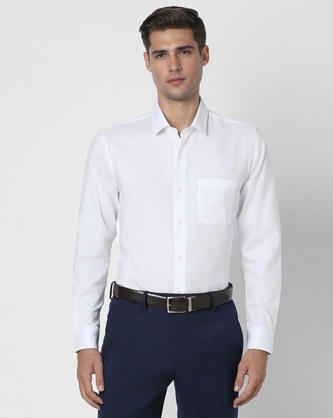 Peter England Men Slim Fit Shirt