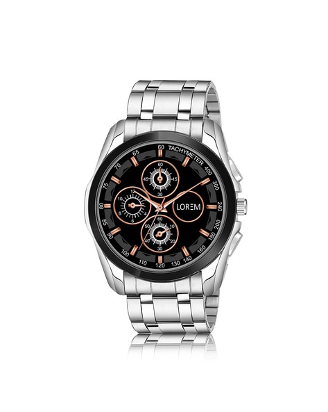 Buy Silver Watches for Men by LOREM Online Ajio