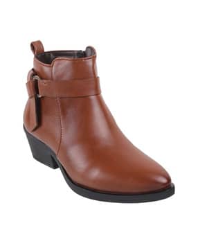 Panelled Mid-Calf Boots-image-7