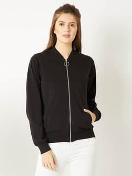 Buy Black Jackets & Coats for Women by MISS CHASE Online | Ajio.com
