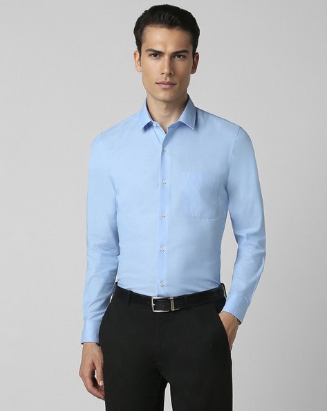 Peter England Men Slim Fit Shirt