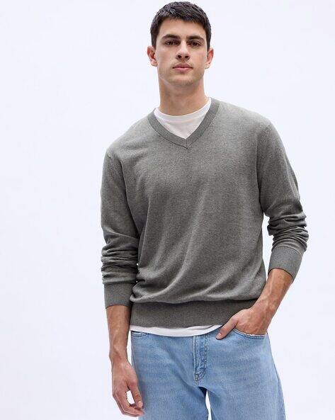 Buy Grey Sweaters Cardigans for Men by GAP Online Ajio