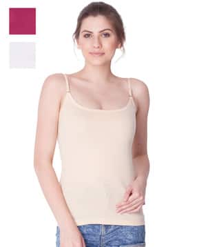 dollar Pack of 3 - Solid Camisole-picture-28