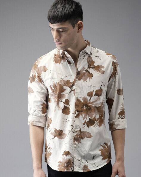 floral print shirt mens