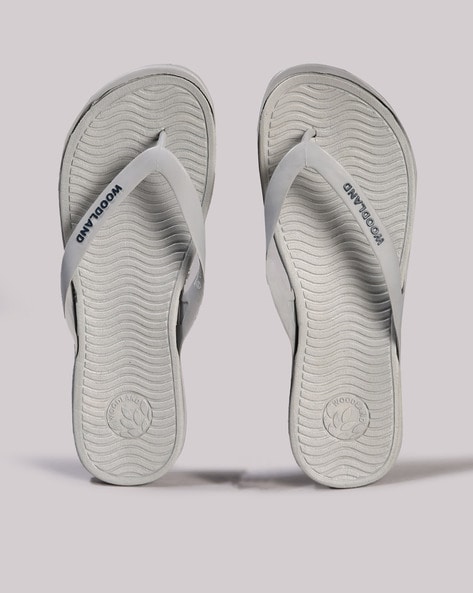 Woodland Men Thong-Strap Flip-Flops