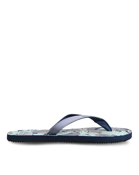 Adidas Tropical Print Thong-Strap Flip-Flops