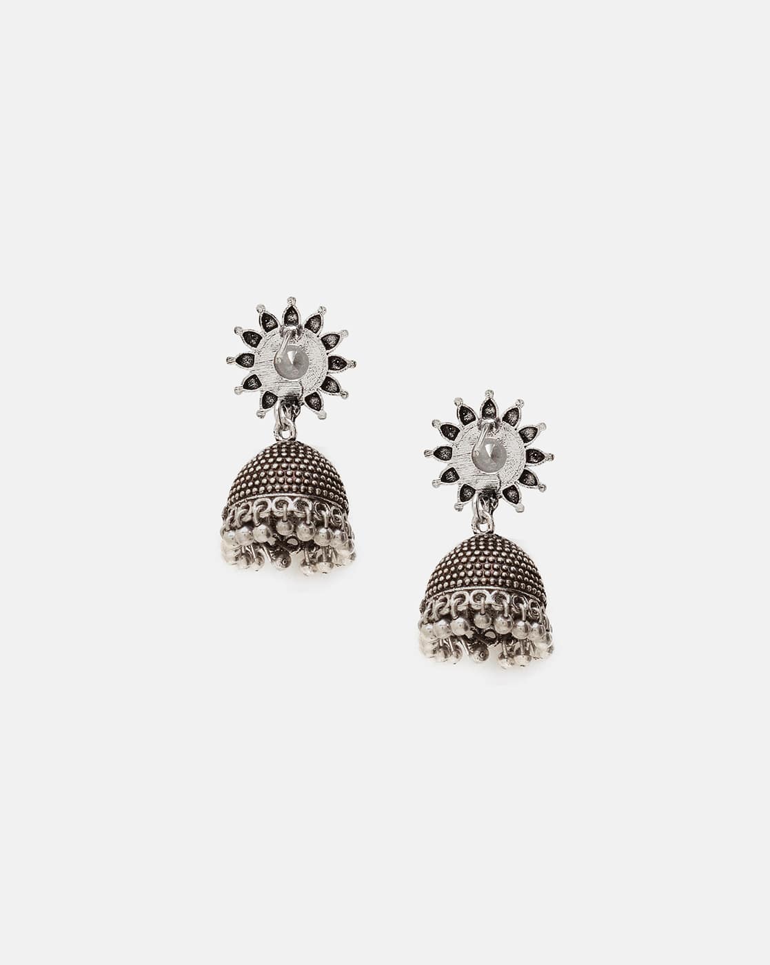 Buy Silver-Toned Earrings for Women by Priyaasi Online