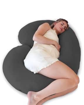 Ultra Soft Cotton C-Shape Pregnancy Pillow-image-15