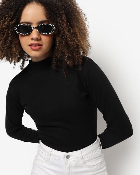 Buy Black Sweatshirt Hoodies for Women by Campus Sutra Online