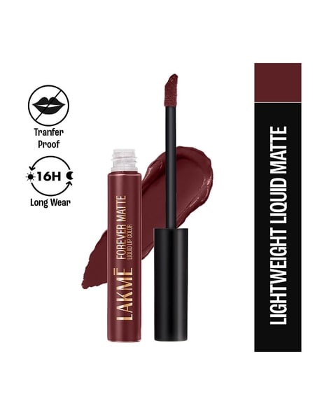 Forever Matte Liquid Lipstick Lasts for 16 Hrs - Wine Touch