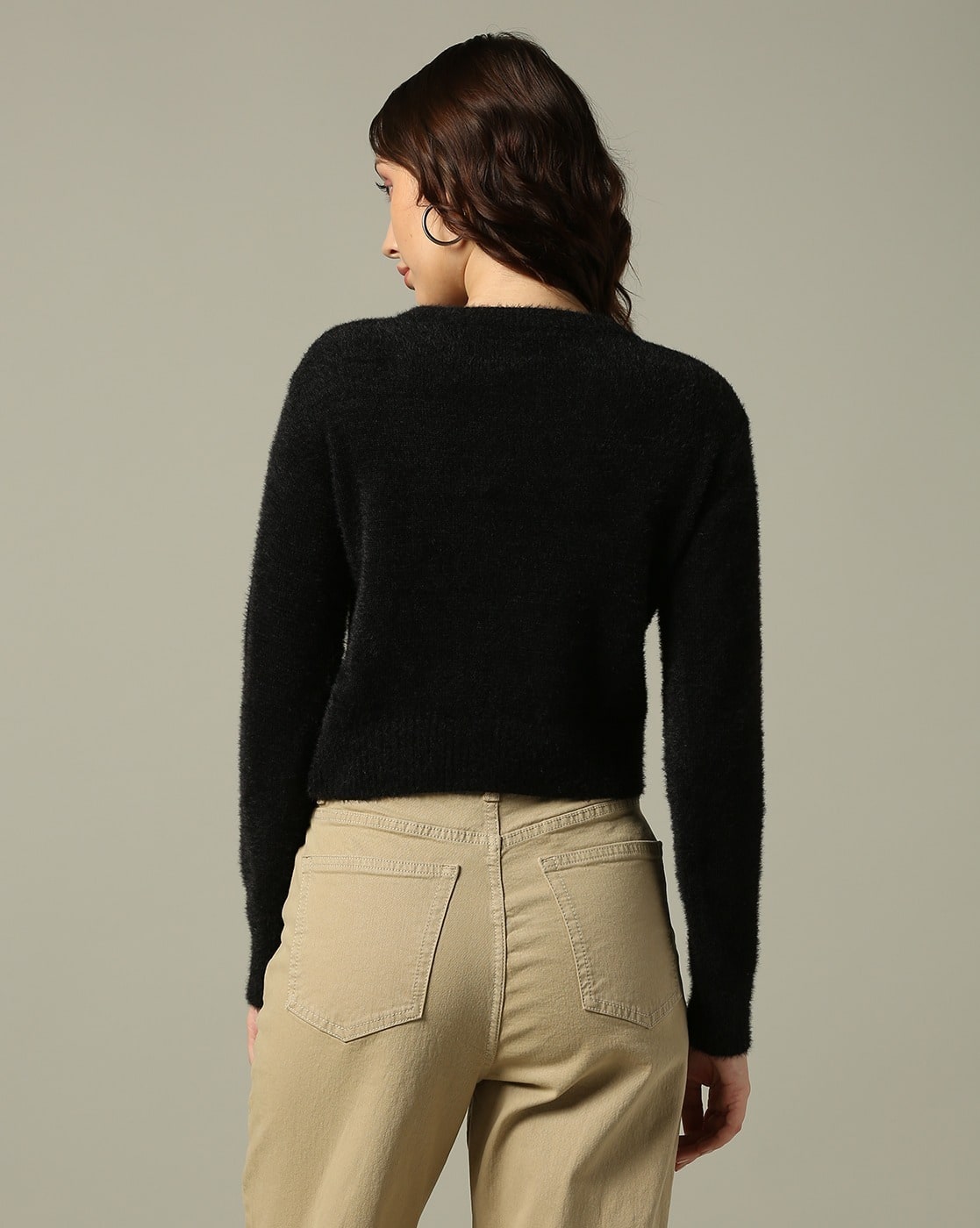 Buy Black Sweaters & Cardigans for Women by RIO Online | Ajio.com