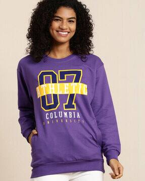 Buy Violet Sweatshirt Hoodies for Women by DILLINGER Online