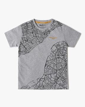 pepe jeans Frederick SS IP Printed Regular Fit Round-Neck T-Shirt-picture-44