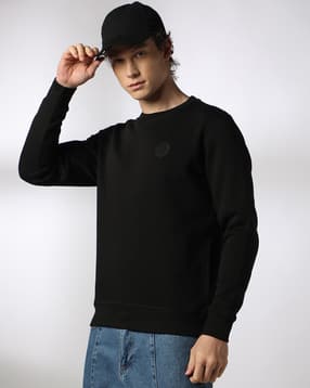 john players jeans Men Slim Fit Crew-Neck Sweatshirt-picture-37