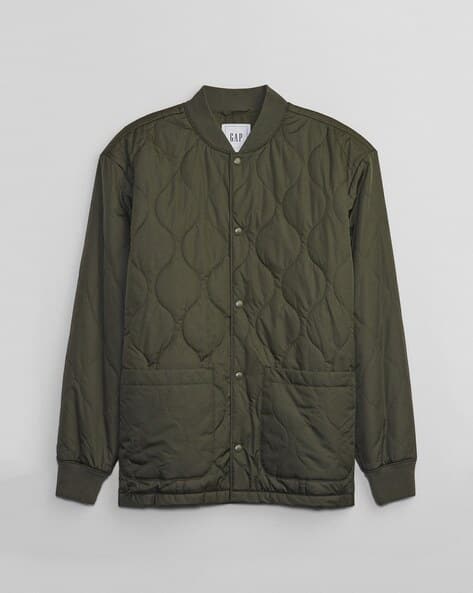 Men Quilted Regular Fit Jacket