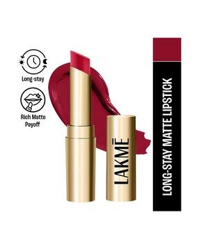 lakme Unreal 3D Slim Bullet Matte Finish - Maroon Magic-picture-39