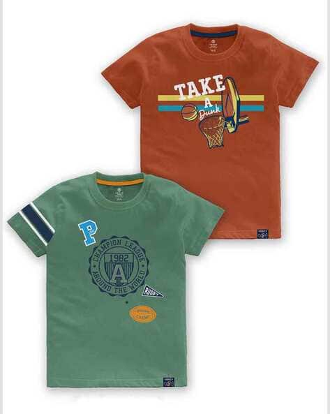 Ubuy Champion Multi Logo T Shirt Pack Of T-Shirts