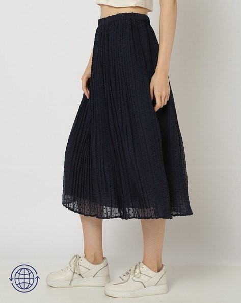 Buy Navy Blue Skirts for Women by GAP Online Ajio