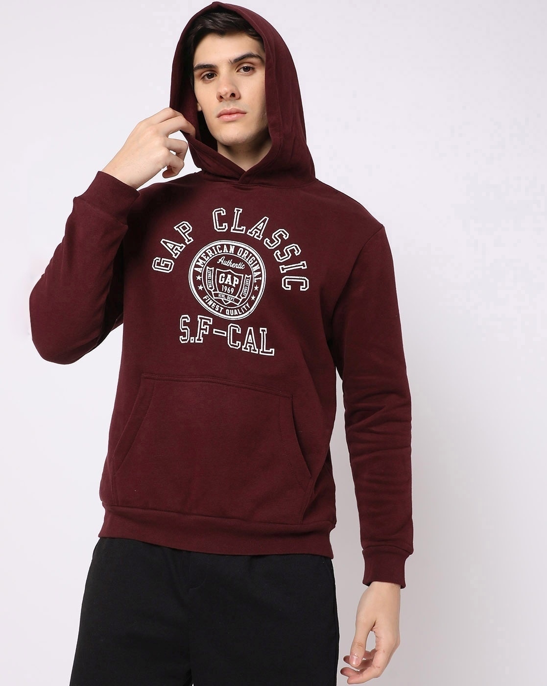 Buy Red Sweatshirt Hoodies for Men by GAP Online Ajio