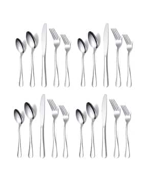 yelona Set of 20 Stainless Steel Cutlery Set-picture-49