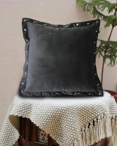 Buy Grey Cushions Pillows for Home Kitchen by Lushomes Online Ajio