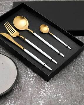 bonhomie Pack of 4 Stainless Steel Cutlery Sets-picture-15