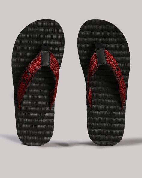 Woodland Men Thong-Strap Flip-Flops