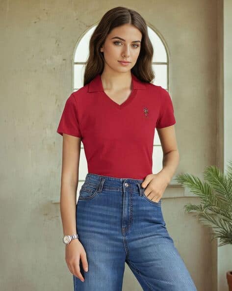 red polo next ladies polo shirts