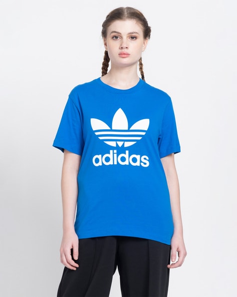 Buy Blue Tshirts for Women by ADIDAS ORIGINALS Online Ajio