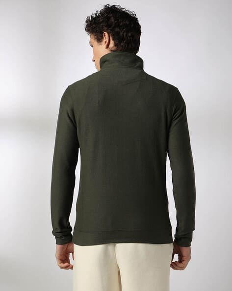 Buy Olive Sweatshirt & Hoodies for Men by LEE COOPER Online | Ajio.com