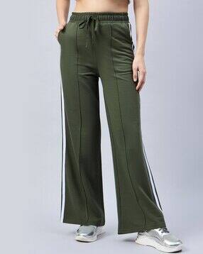 femea Women Panelled Wide-Leg Track Pants-picture-49