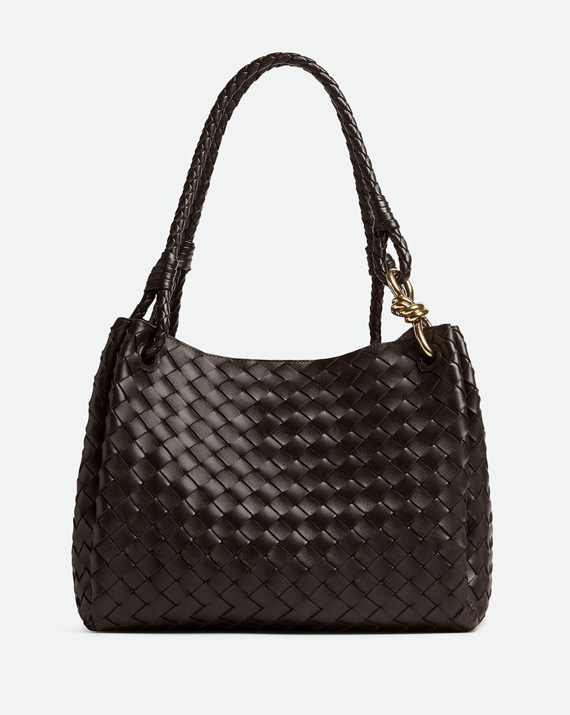 Buy BOTTEGA VENETA Large Leather Parachute Bag | Brown Color Women | AJIO  LUXE