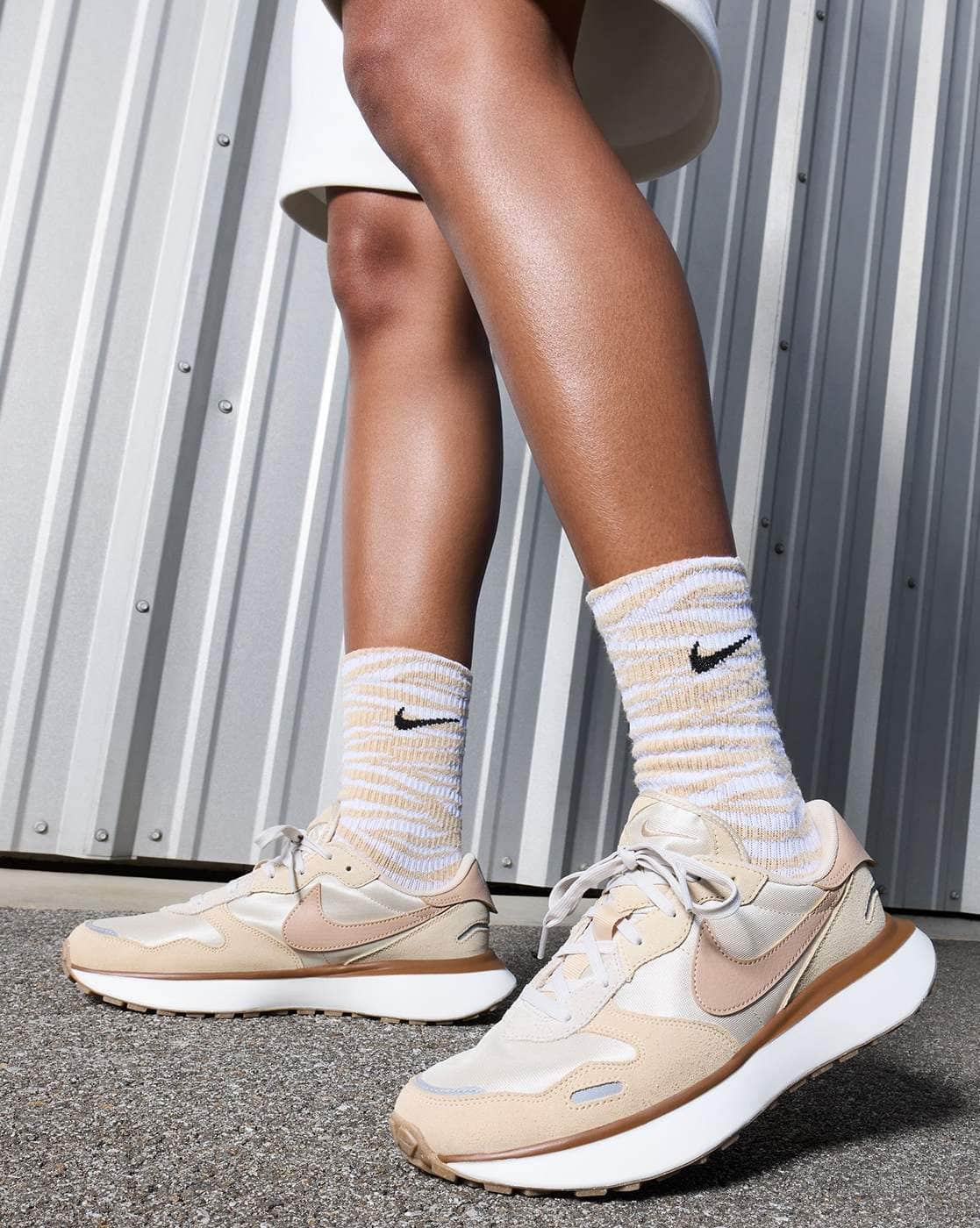 Buy NIKE Phoenix Waffle Running Shoes | White Color Women Buy NIKE Phoenix Waffle Running Shoes | White Color Women