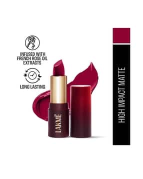 Forever Matte Lipstick with French Rose Oil Extracts - Red Aurora-image-39