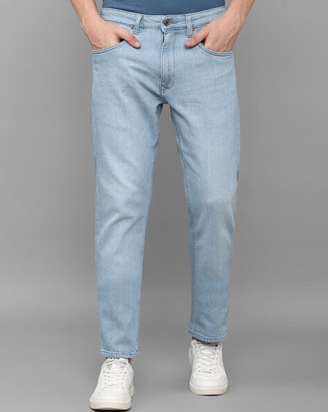 Men Low-Rise Straight Fit Jeans