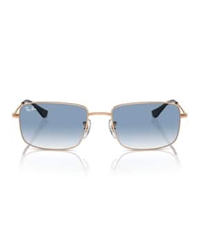 Buy Ray-Ban Unisex Gradient Blue Lens Rectangle Sunglasses