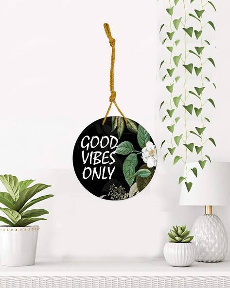 Romee Typographic Wooden Wall Hanging Decore