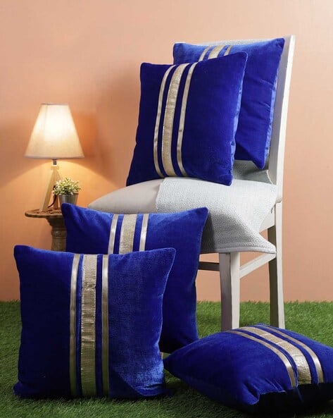 Buy Blue Cushions Pillows for Home Kitchen by ROMEE Online