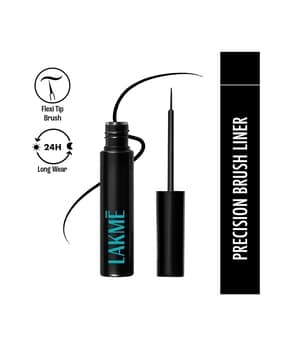 lakme 9 to 5 Eyeconic Liquid Eyeliner Smudgeproof Waterproof Lasts Upto 24 Hrs - Black-picture-26