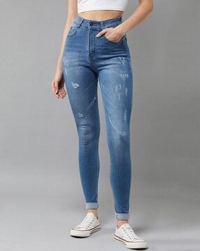 Ajio ladies jeans discount