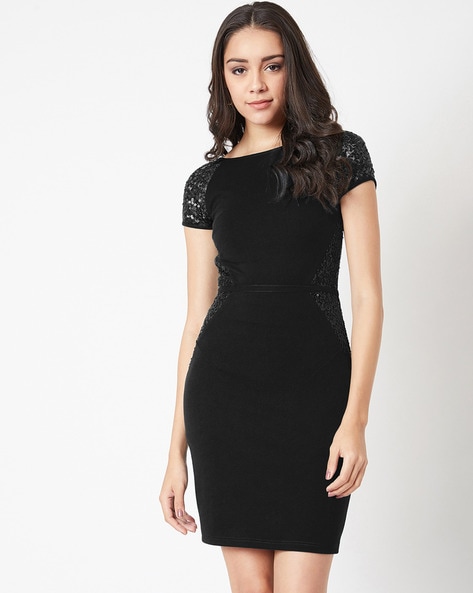 Miss Chase Embellished Bodycon Dress