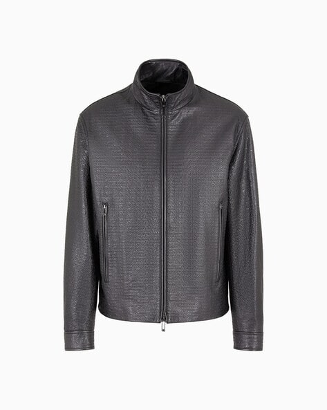 EMPORIO ARMANI Leather Jacket Lサイズ