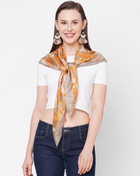 Soft Silk Square Scarf