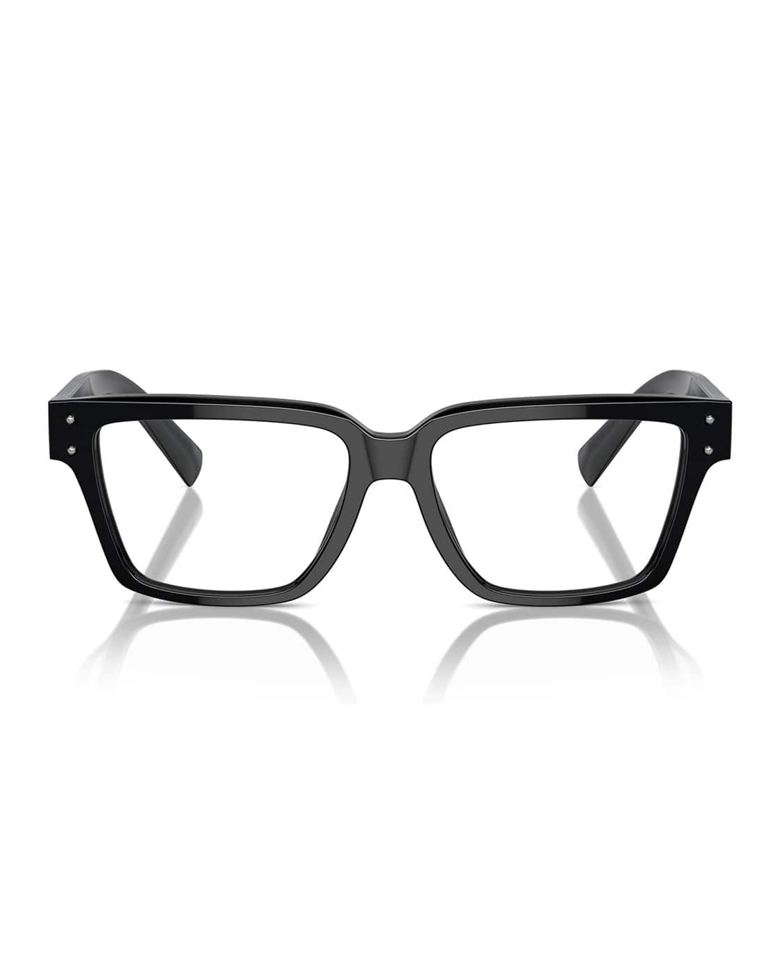 Buy Dolce&Gabbana Men Square Frames - 0DG338350155 | Black Color