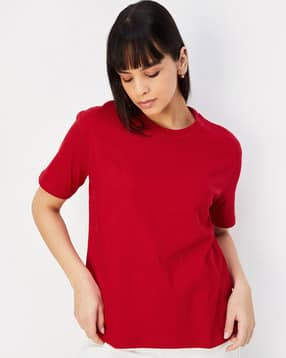 max Women Regular Fit Round-Neck T-Shirt-picture-21