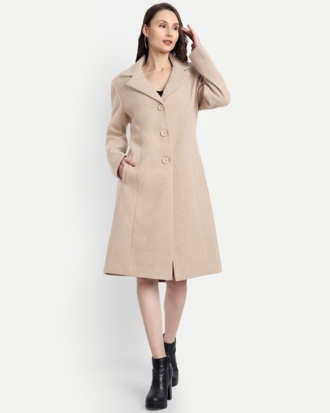 Ladies fitted trench coat best sale